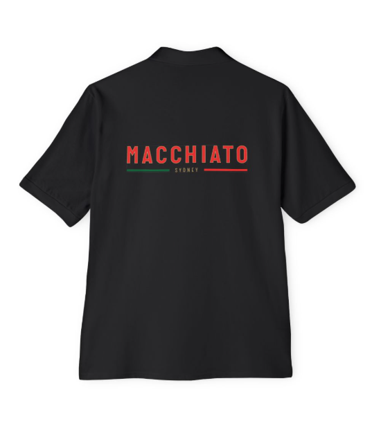 Black Collared T shirt