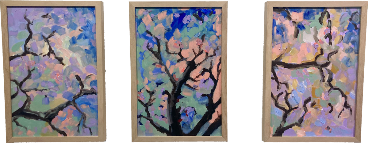 JACARANDA MEMORY TRIPTYCH