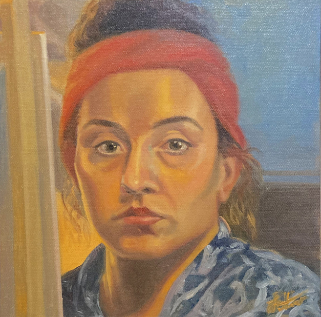 SELF PORTRAIT AS MY MOTHER